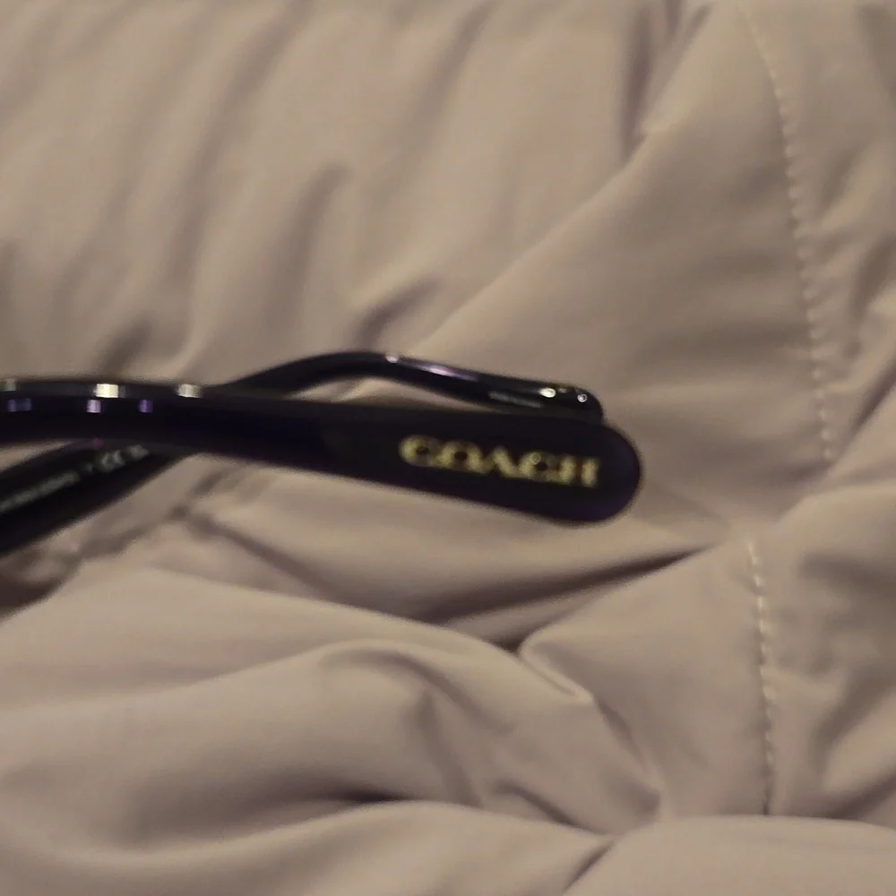 Coach Blue Transparent Sunglasses brand new in case - Picture 9 of 14